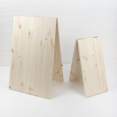나무입간판 원목 스탠드형 diy 우드간판, 9cm, 27cm