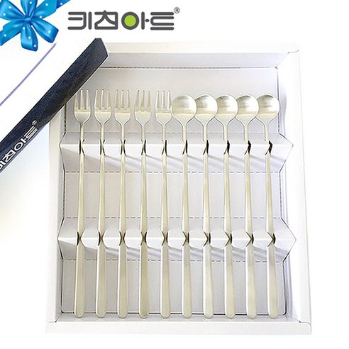키친아트 롱 샤틴 티스푼10PCS, 상세 설명 참조, 상세 설명 참조, 1개