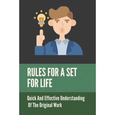 (영문도서) Rules For A Set For Life: Quick And Effective Understanding Of The Original Work: Secret To A... Paperback, Independently Published, English, 9798538561858