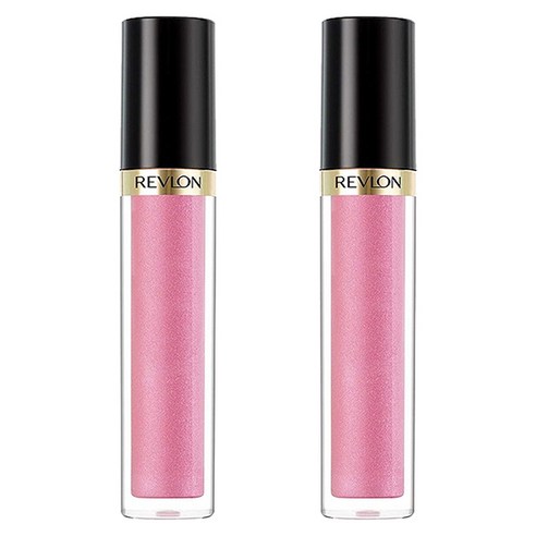레브론 수퍼 러스트러스 립 글로스 3.8ml, Pinkissimo, 2개