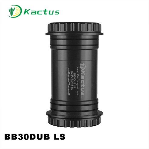 Kactus-BB30LS PF30LS 하단 브래킷 도구 프레스 맞춤 잠금 세라민 베어링 산악 도로 자전거 DUB 29mm 부품 hollowtech, BB30DUB LS, BLACK