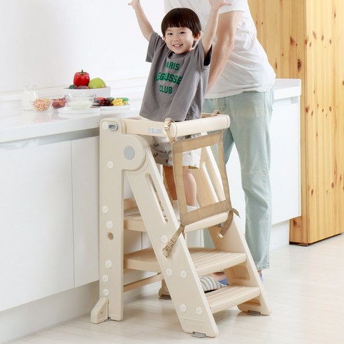 헬로디노 러닝타워, 아이 스스로 안전하게 성장하는 즐거움을 선물하세요!