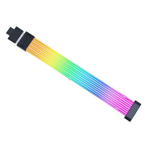LIAN LI STRIMER WIRELESS 12V-2X6 케이블 (PW16-81W 0.34m) 컨트롤러 미포함, 1개
