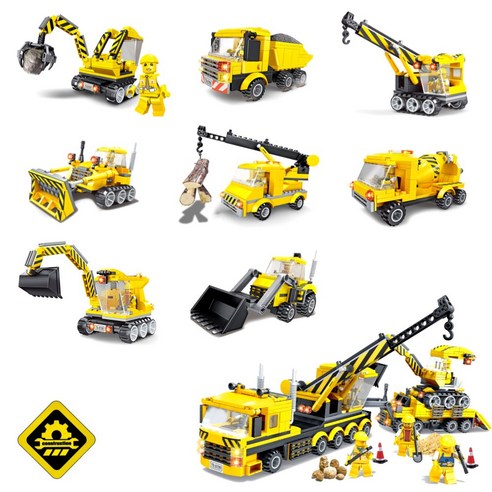 중장비 장난감 세트로 어린이의 창의력, 상상력, 교육적 발달을 키우세요.