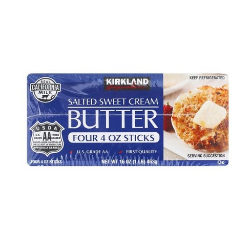 풍미 가득한 일상을 선사하는 커클랜드 솔티드 스위트크림 버터