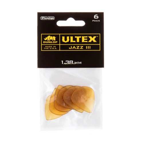 울텍스 재즈 쓰리 피크 1.38MM ULTEX JAZZ III 1.38MM PICK, 1개