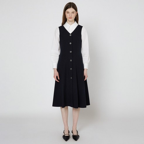 올리브데올리브 슬림 슬리브리스 원피스 OW2SO144A OW2SO144 257950