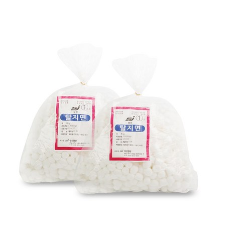 성진 코튼볼 450g 1호 X 2개 총900g 대용량 볼형 탈지면