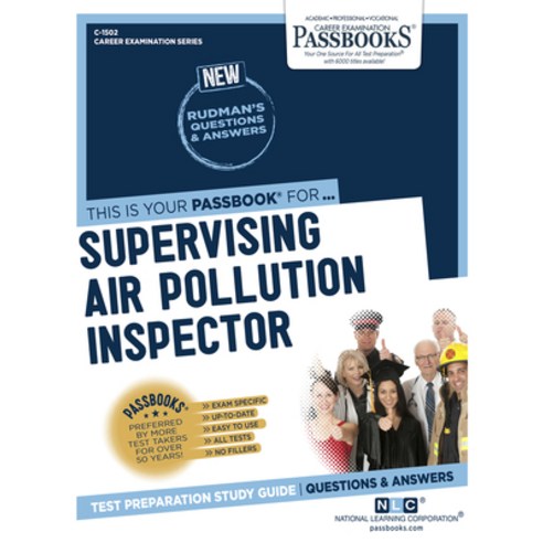 Supervising Air Pollution Inspector Volume 1502 Paperback, Passbooks, English, 9781731815026