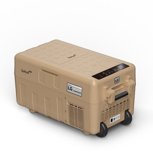 쏘쿨 듀얼플러스(30L) 배터리경용 유무선 이동식 냉장고/냉동고, 캠핑이나 차량 여행에 활용하기 좋은 휴대용 냉장고