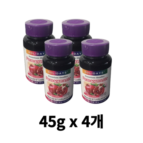 홀리데이즈 프리미엄 석류 90정, 45g, 3개