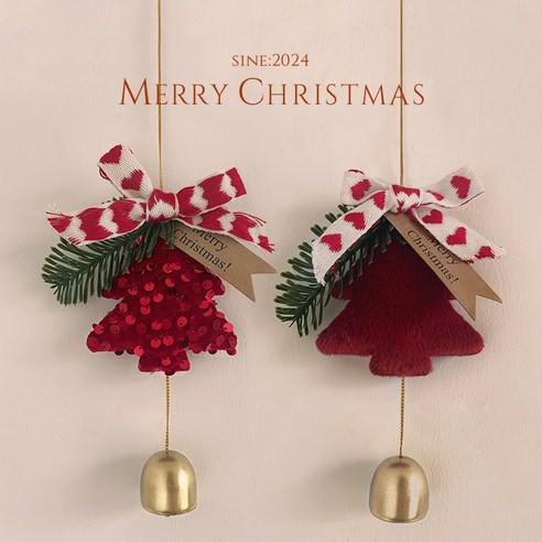 유유라키 크리스마스 방울 벽걸이 차걸이 오너먼트 트리장식