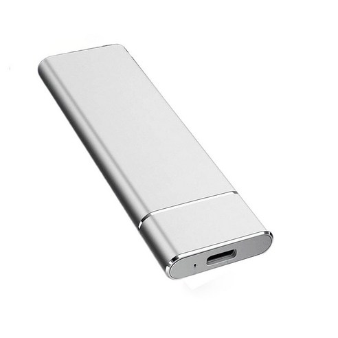 LYTUNE 대용량외장하드HHD USB3.1 고속저장 이동저장장치, 실 버, 1GB