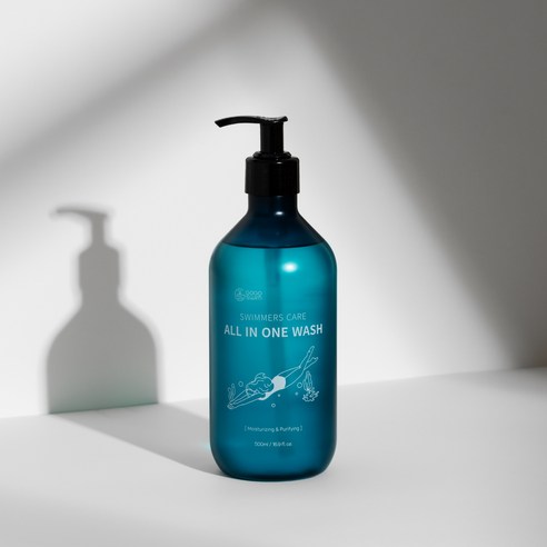 수영 후 찝찝함, 이제 고고스윔 올인원 워시로 산뜻하게!