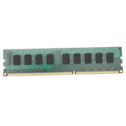 2GB 2RX8 PC3-10600E 1.5V DDR3 1333MHz ECC 메모리 RAM 서버 워크 스테이션 (2G)에 대한 버퍼링되지 않음, 초록, 하나
