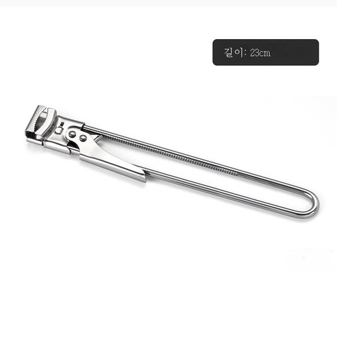 ZZJJC 스테인리스 스틸 조절식 캔따개 크리에이티브 가정용 호텔바 뒤틀기 간편뚜껑조작이 간단하다., 스탠다드핏 [길이를 늘림]