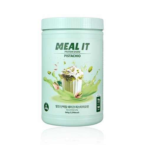 밀잇 식단관리 대용량 쉐이크 피스타치오맛, 피스타치오, 560g, 1개
