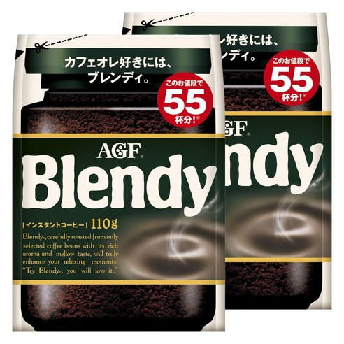 블랜디 인스턴트 커피, 2개, 110g, 1개입