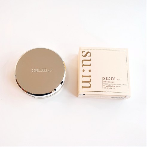 숨 타임 에너지 대즐링 메탈 커버 쿠션 15g X 2ea [본품+리필], 1호 라이트 베이지