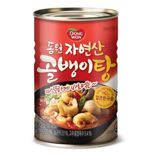 동원 자연산 골뱅이 통조림, 24개, 300g