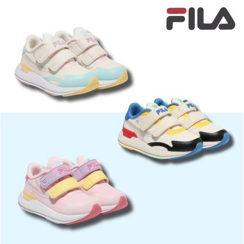 [빠른출고/특가] 휠라 FILA 키즈 끈 없는 찍찍이 추천 3 Color 남아 여아 레고 Point 신발 발편한 아동 운동화