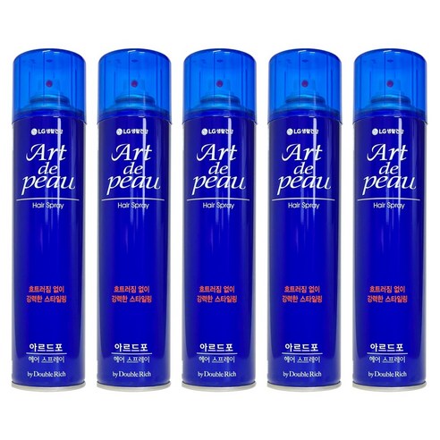 아르드포 헤어 스프레이300ml 5개, 0.3l