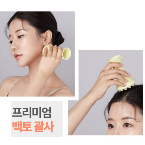 루미먼트 프리미엄 백토 괄사 마사지기, 1개