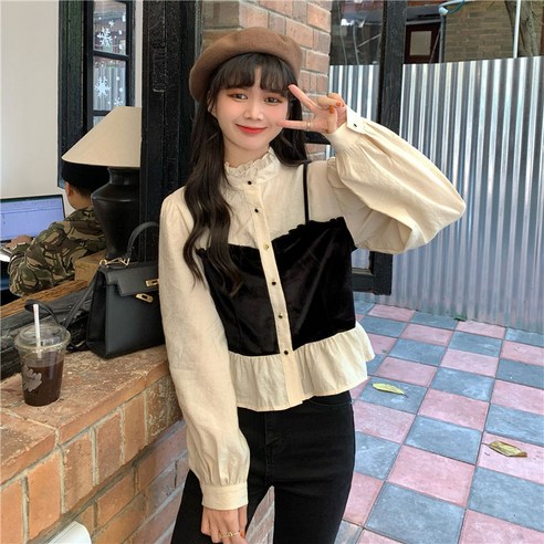 2022 봄 통근 블라우스