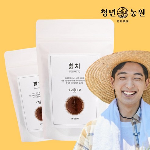 청년농원 저온가공 칡차 삼각티백, 1g, 50개입, 2개