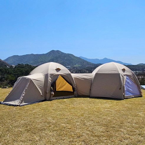 쉬운 설치, 내구성, 편안함, 확장성을 갖춘 완벽한 캠프장 텐트