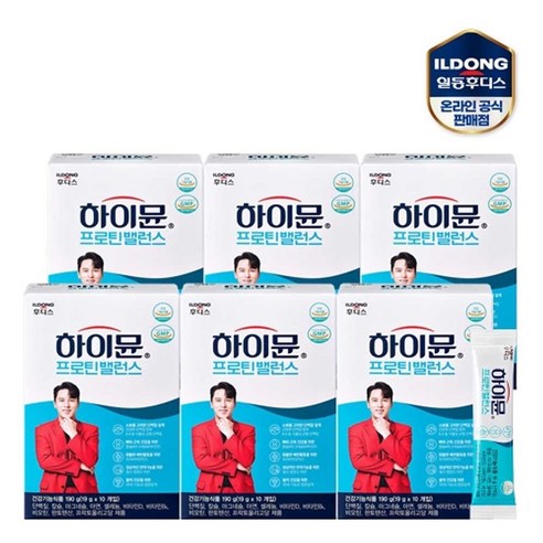 일동후디스 하이뮨 산양유 프로틴 밸런스, 190g, 6개
