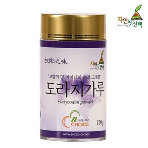 자연의선택 도라지가루 130g(용기제품) /건강식, 단품, 1개