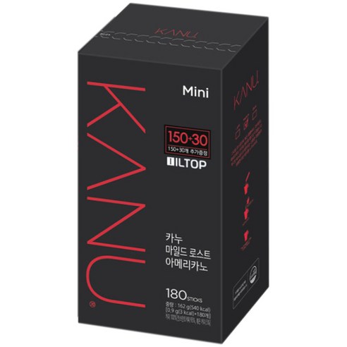 카누 미니 마일드 아메리카노 180T (150T+30T), 1, 기본상품, 1 카누150 카누 미니 마일드 아메리카노 180T (150T+30T), 1, 기본상품, 1 카누150