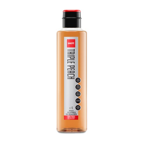 샷 시럽 트리플 피치 1000ml