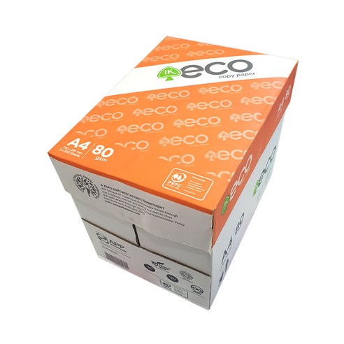 에코 A4용지 80g 2500매 1박스 복사용지, 단품, 본상품선택