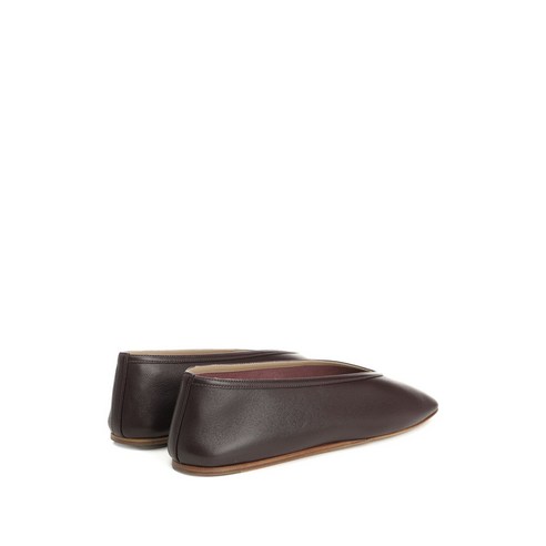 겨울에도 스타일과 따뜻함을 동시에, Le Monde Beryl 레더 발레리나 플랫