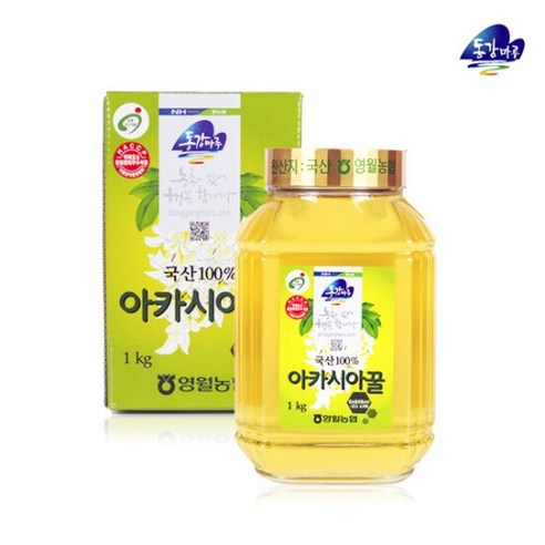 eTV 동강마루아카시아꿀*500g*3병, 500g, 3개