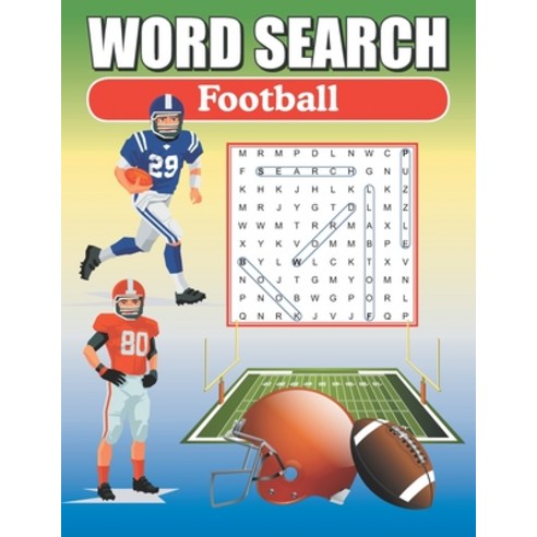 Word Search Football: Word Find Puzzle Book For Sports Fans Paperback, Independently Published, English, 9798601481380
