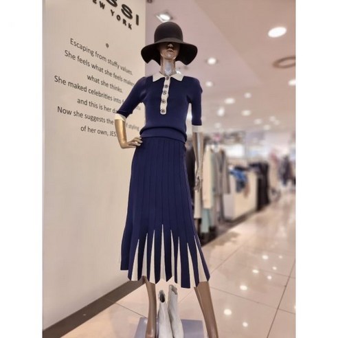 동아쇼핑 [제시뉴욕] 컬러풀 하모니주름 롱니트스커트 15NRKX3020 백화점 아울렛 (3378477)