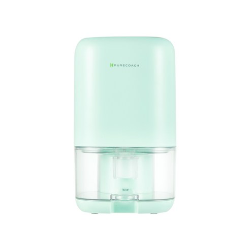 퓨어코치 LED 무드등 미니 제습기 MINT 450ml DH850