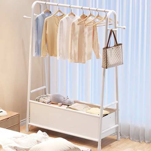 수납 행거 아이방 선반형, 화이트