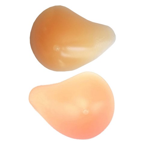 여자 실리콘 유방은 증강 인자 유방 절제술 브래지어 패드 삽입 B 컵 300g를 형성합니다