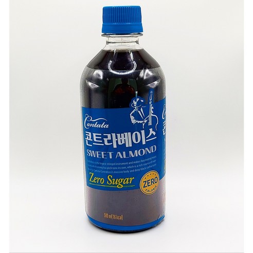 롯데 칸타타 콘트라베이스 스위트 아몬드, 500ml, 12개, 12개
