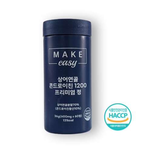 소상어 시트리터 콘드로이친 1200 프리미엄 (600mg x 60정), 6개, 60정