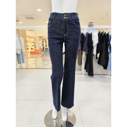 올리브데올리브 투버튼 세미부츠컷 데님팬츠 YJ4AL831 백화점 아울렛 (3913257)