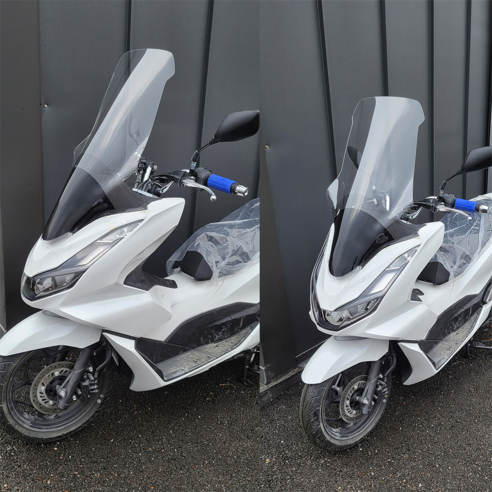 PCX, 바람을 가르며 질주하는 자유: 롱 윈드스크린으로 완성하는 완벽한 라이딩 pcx윈드스크린