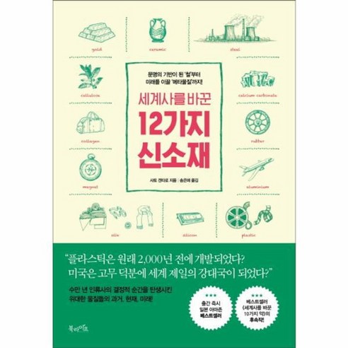 웅진북센 세계사를 바꾼 12가지 신소재