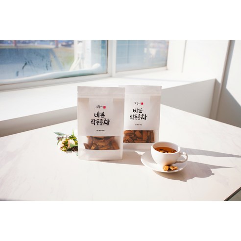 콧물 훌쩍? 꼬숩네 작두콩차로 코와 목 건강을 한 번에!