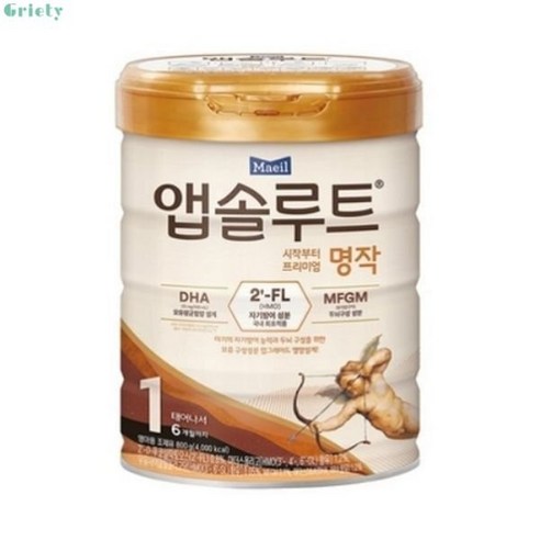 앱솔루트 시작부터 프리미엄 명작 2FL 1단계 800g 11203671