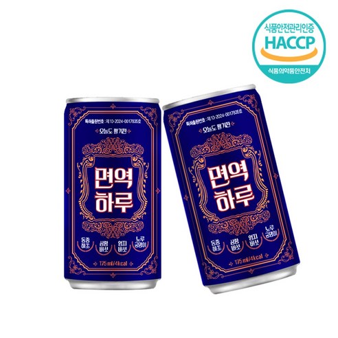 면역하루 면역력을 높여주는 면역음료 숙취해소제 피로회복제, 30개, 175ml